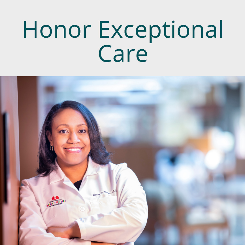 Honor Exceptional Care
