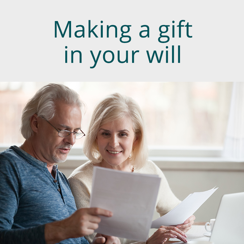 Making a gift in your will
